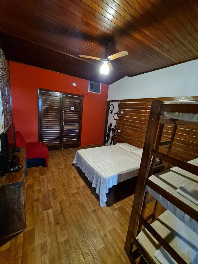 Hostel 4 Elementos - 200 Metros Da Praia De Pernambuco E Do Mar Casado Гуаружа Экстерьер фото